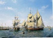 unknow artist Seascape, boats, ships and warships. 112 Germany oil painting artist